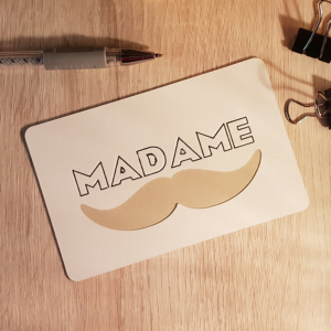 Carte Madame Nude