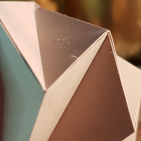 Boule Origami Kraft Detail